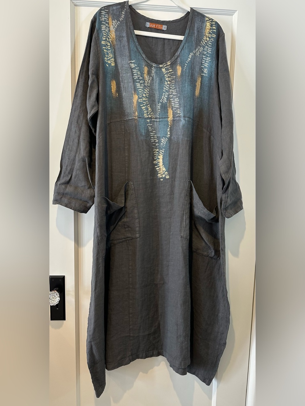 Bluefish Lady’s Dress in Pewter
